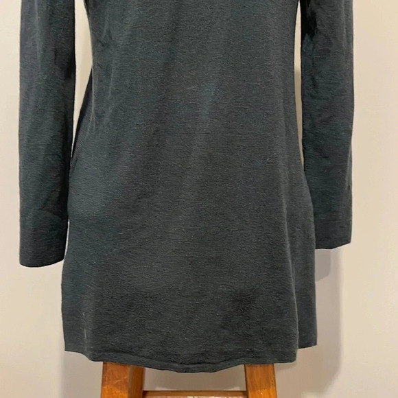 Eileen Fisher - Fine Merino Cardigan in Regenerative Wool - Size PS/PP - Green - Picture 6 of 10
